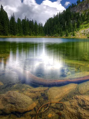 Лодки. Отражения. Вода