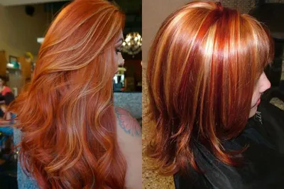 Оттенки рыжего на волосах фото 82 фото