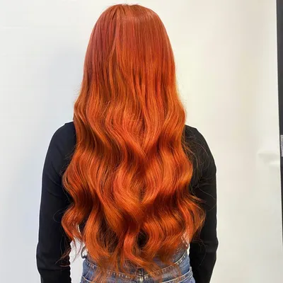 Красивые рыжие оттенки волос