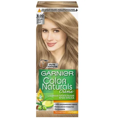 Крем-краска для волос Garnier Color Sensation «Интенсивный цвет». -  «Естественный светло-русый оттенок без большого повреждения волос» | отзывы
