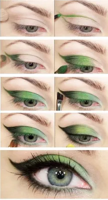 Макияж для зеленых глаз