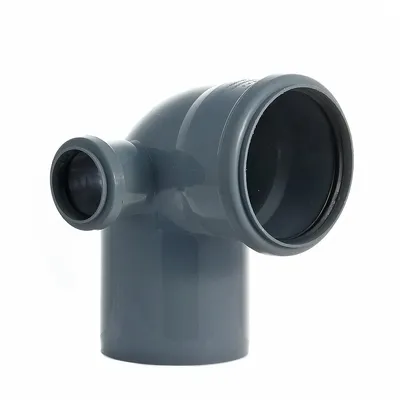 Отвод 90° ПЭ100 пластиковый SDR 11 Ду 160 мм. Для напорных полиэтиленовых  труб с толщиной стенки 14,6 мм, цена в Алматы от компании AZIMUT Polimer