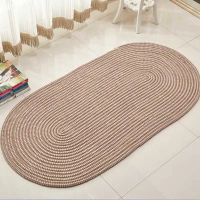 Вязаные овальные ковры ручной работы | AliExpress