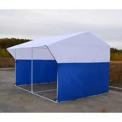 Шатер Гармошка палатка торговая синяя складная, 3х2 метра - купить с  доставкой по выгодным ценам в интернет-магазине OZON (896059176)