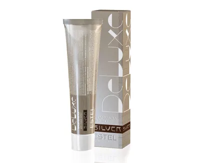 Крем-краска для седых волос De Luxe Silver купить от 595 руб. |  PROShellac.ru |