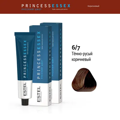 ESTEL PROFESSIONAL 10/76 краска для волос, светлый блондин  коричнево-фиолетовый (снежный лотос) / ESSEX Princess 60 мл купить в  интернет-магазине косметики