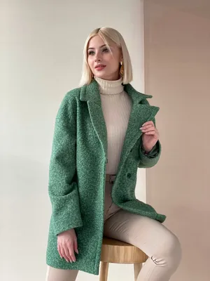 Пальто букле шерсть Guseva Wear S-M №1015685 - купить в Украине на Crafta.ua