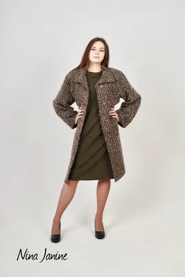 Женское Зимнее короткое теплое пальто из букле на синтепухе купить в онлайн  магазине - Unimarket