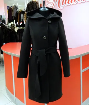 Пальто, Демисезон, размер 46, 44, цвет черный, Шерсть, Вискоза - купить по  выгодной цене в интернет-магазине OZON (523961147)