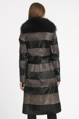 Женское эксклюзивное пальто от Пони Leopard 15181 - Sale, Дублёнк