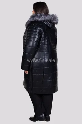 Купить женское кожаное зимнее пальто (арт. 2037) в Москве в  интернет-магазине FINSALE
