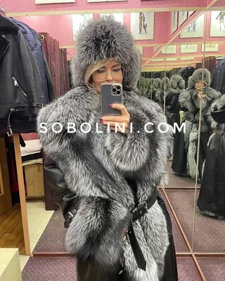 Кожаное пальто с чернобуркой | Coats for women, Fur, Fur coat