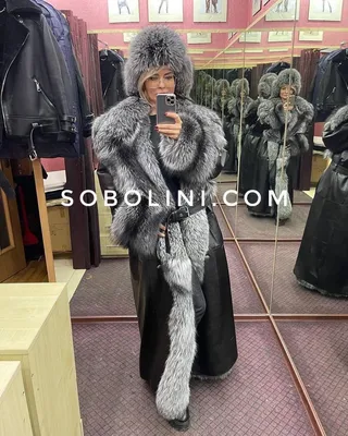 Женский кожаный плащ с мехом | Winter jackets, Fur coat, Coat