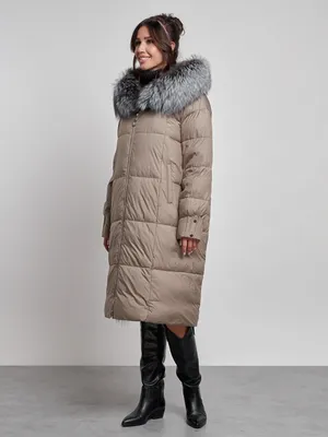 Пальто женское зимнее Laplanger Эстери/Nordic Goose красный/чернобурка |  Интернет-магазин Arctic Zone