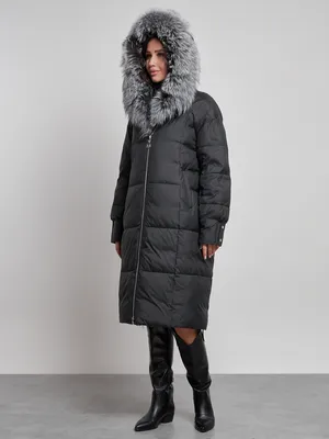 Синее кашемировое пальто с чернобуркой - купить в Москве ◈ цена в  интернет-магазине «L'Marka»