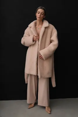 Искусственная шуба/пальто из меха Палето 9605092 купить в интернет-магазине  Wildberries