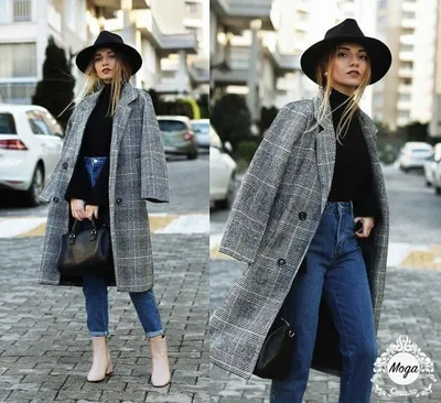 Все, что нужно знать, перед тем как купить женское длинное пальто в клетку.  - Интернет магазин Palto-Shop.ru