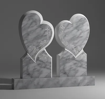 Памятник в виде сердца №6 в Санкт - Петербурге, купить памятник-сердце №6  по низкой цене | Грааль