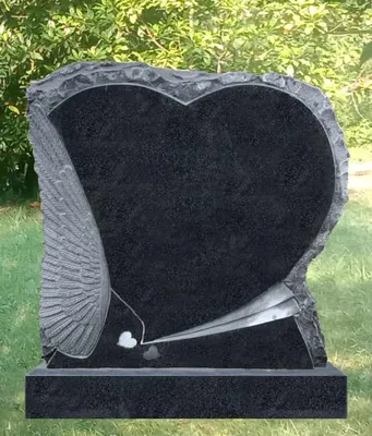 Памятник в виде сердца на двоих № 66 - olymp-master.com