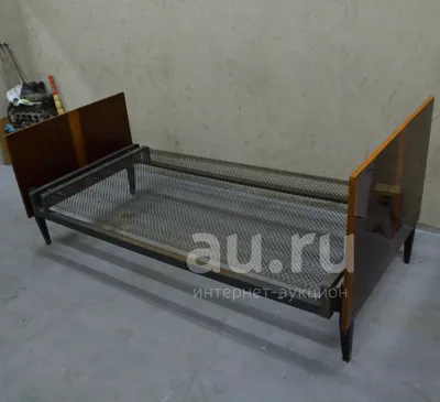 Подростковая панцирная кровать с ватным матрацем: 1900 KGS ➤ Кровати |  Бишкек | 53048576 ᐈ lalafo.kg