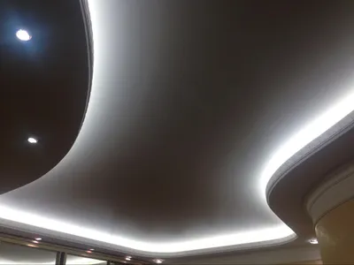 Парящий потолок с подсветкой - цена парящего натяжного потолка в Тамбове