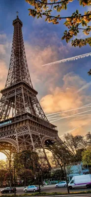 Trocadero Fountains In The Evening And Eiffel Tower Paris France Hd Desktop  Wallpapers For Tablets And Mobile Phones 3840x2400 : Wallpapers13.com