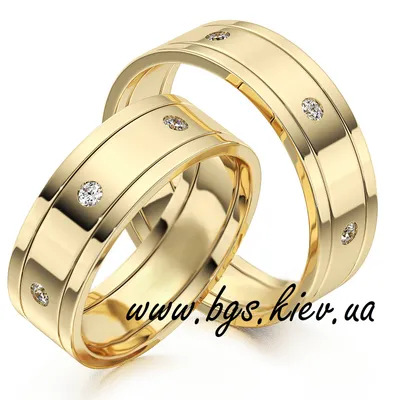 Купить Парные обручальные кольца с двумя бриллиантовыми дорожками в кольце  невесты COMBO DUET в интернет-магазине: эксклюзивный дизайн, хорошая цена,  отзывы, описание | obruchalki.com
