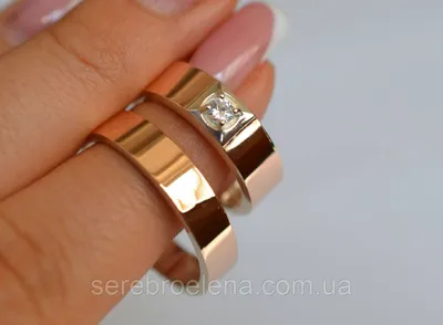 Модные классические мужские и женские кольца из нержавеющей стали,  блестящие парные кольца из 18-каратного золота, обручальные кольца |  AliExpress