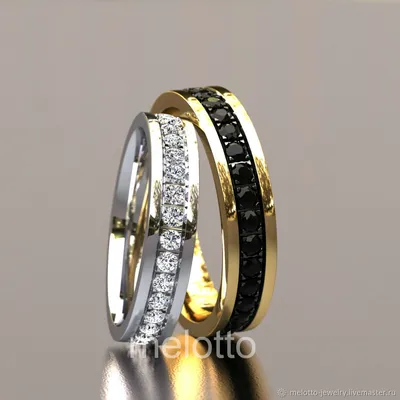 Парные обручальные кольца с гравировкой на заказ или купить в интернет  магазине в Москве, заказать в ювелирной мастерской