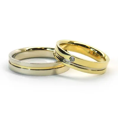 Обручальные парные кольца из белого золота 585 пробы (199) – по цене от 157  852 ₽ на заказ в Москве, Санкт-Петербурге