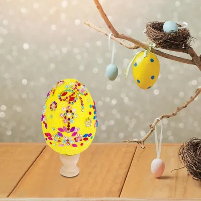 Пасхальные яйца, поделки «сделай сам», рисование своими руками, красящие  яйца, креативный декор для помещений, свадебные сувениры, пасхальные  корзины, наполнители | AliExpress