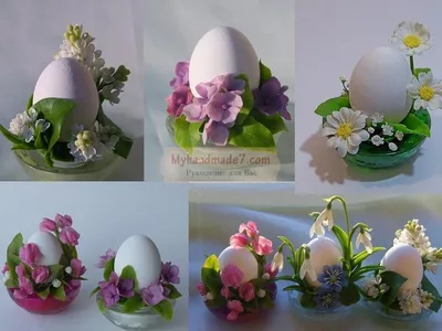 Декор на Пасху Яйцо DIY МК / Пасхальная композиция / Декоративное яйцо  своими руками
