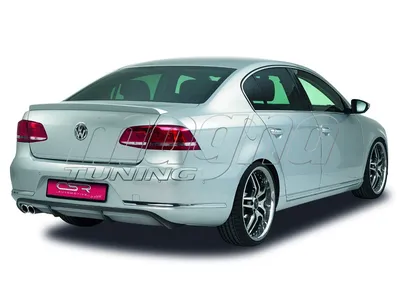 Лип спойлер VW Passat B7 (2010-2015), купить с доставкой в Москве в  интернет-магазине MV-Tuning