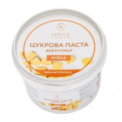Купить Сахарная паста для шугаринга Serica Мягкая 100% натуральная домашняя  серия 500г в Украине | Serica