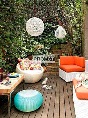 Патио на садовом участке: какая подобрать мебель | Roche Bobois