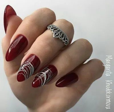 Дизайн ногтей в технике «паутинка». ✓... - Beauty Time.zoloto | Facebook
