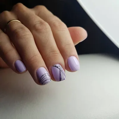 Дизайн для ногтей паутинка: (цвет: серебро)