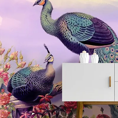 Хвост павлина | Beautiful art paintings, Optical illusion wallpaper,  Mandala art therapy