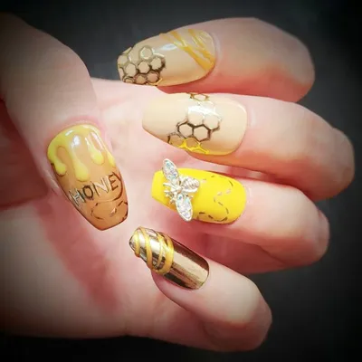 Слайдер-дизайн для ногтей S 827 Пчела - купить по лучшей цене в Украине ➤  KittyShop.com.ua