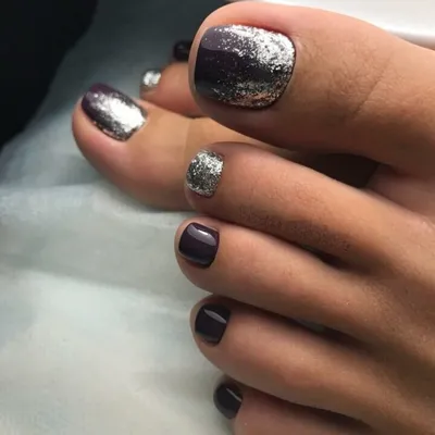 Модный педикюр осень-зима 2020-2021 фото_46 | Uñas de gel para pies,  Manicura de uñas, Uñas elegantes y sencillas