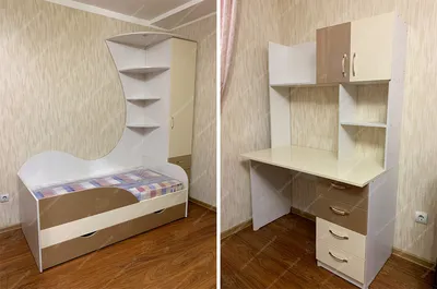 Купить Детская комната: кровать, пенал, стол - Царство гармонии