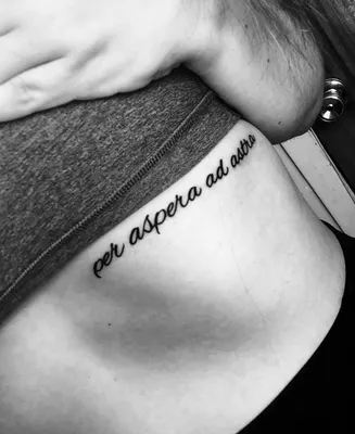 Per aspera ad astra | Idee per tatuaggi, Tatuaggi, Tatoo