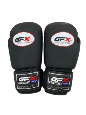 Leather Boxing Gloves Muay Thai Training Punching Bag Sparring MMA  kickboxing | eBay