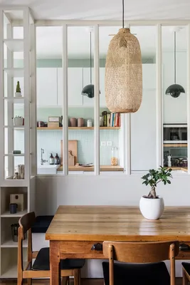 Перегородка между кухней и гостиной (100 фото): 10 вариантов раздвижных,  стеклянных и гипсокартоновых перегородок