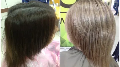 Safe color removal - from dark to light brown // Hair coloring in cold  shades - YouTube