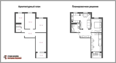 2-х комнатная квартира в \"хрущевке\" Одесса - Дизайн и ремонт от \"Строй-Юг\"