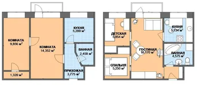 Варианты перепланировки 3х комнатной квартиры - фото планировок  трехкомнатных квартир - PEREPLAN