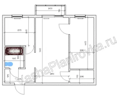 Дизайн хрущевки 2 комнаты 43 кв. м: планировка и перепланировка, что нельзя  менять