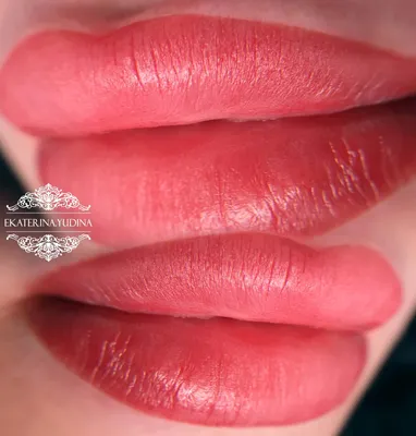 Перманентный макияж губ / помадный татуаж - 42 фото после заживления
