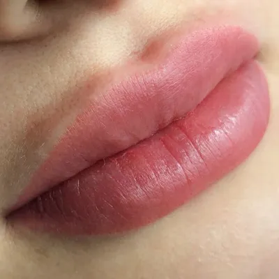 Перманентный макияж губ, сразу после процедуры ❤️ #татуажодесса | Instagram